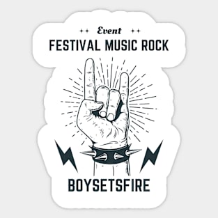 Boysetsfire Sticker